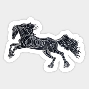 X-Ray Horse Sticker